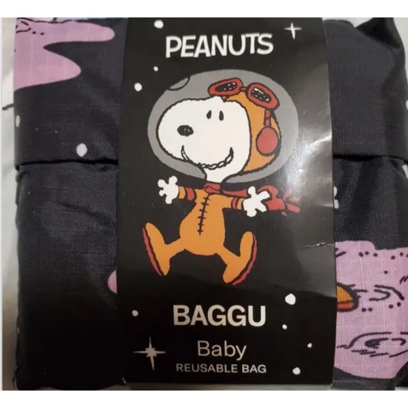 BAGGU Bags Baby Baggu Peanuts X Baggu Space Snoopy Reusable Tote